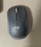 罗技（Logitech）M185鼠标 无线鼠标 办公鼠标 对称鼠标 黑色灰边 带无线2.4G接收器 实拍图