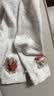 都市丽人袜子女纯棉春夏抗菌防臭5双装中筒袜女士小熊纯色家居中筒袜 实拍图