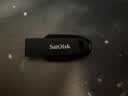 Sandisk闪迪128GB USB3.2 U盘 CZ550黑色 读速100MB/s 安全加密 数据恢复 学习办公电脑车载 高速大容量优盘 实拍图