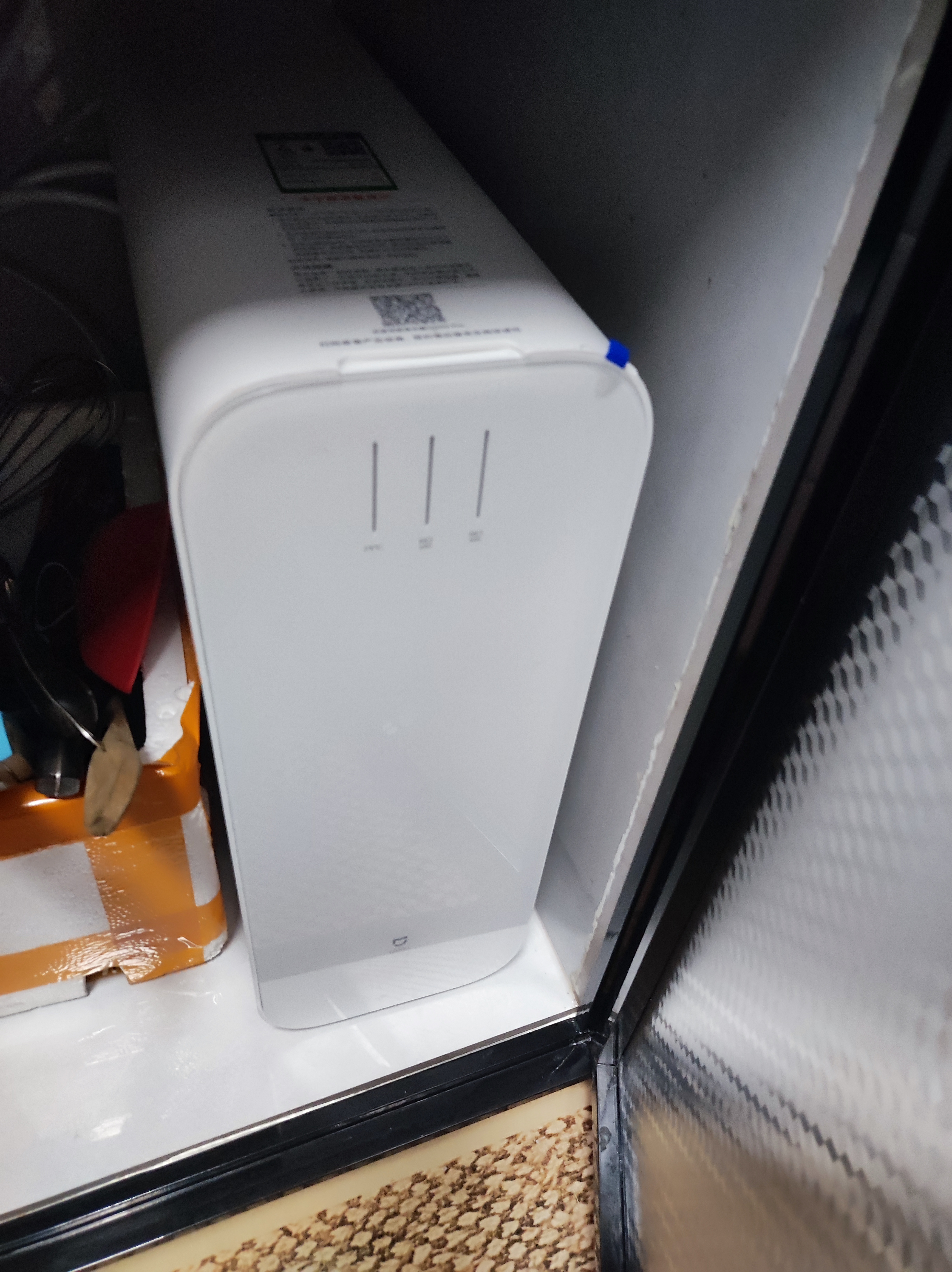 米家小米净水器 厨下双核1200Gpro 8年长效主RO 双RO母婴级超净水质厨房台下用净水机MR 1253-A 实拍图