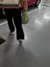 左西童装女童裤子秋装工装裤2026新款儿童户外耐磨伞兵裤 黑色 150 实拍图