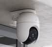 萤石【包安装】C8C 500万摄像头 无线WiFi 室外双云台360° 防水防尘监控 手机远程 人形检测 全彩夜视 实拍图