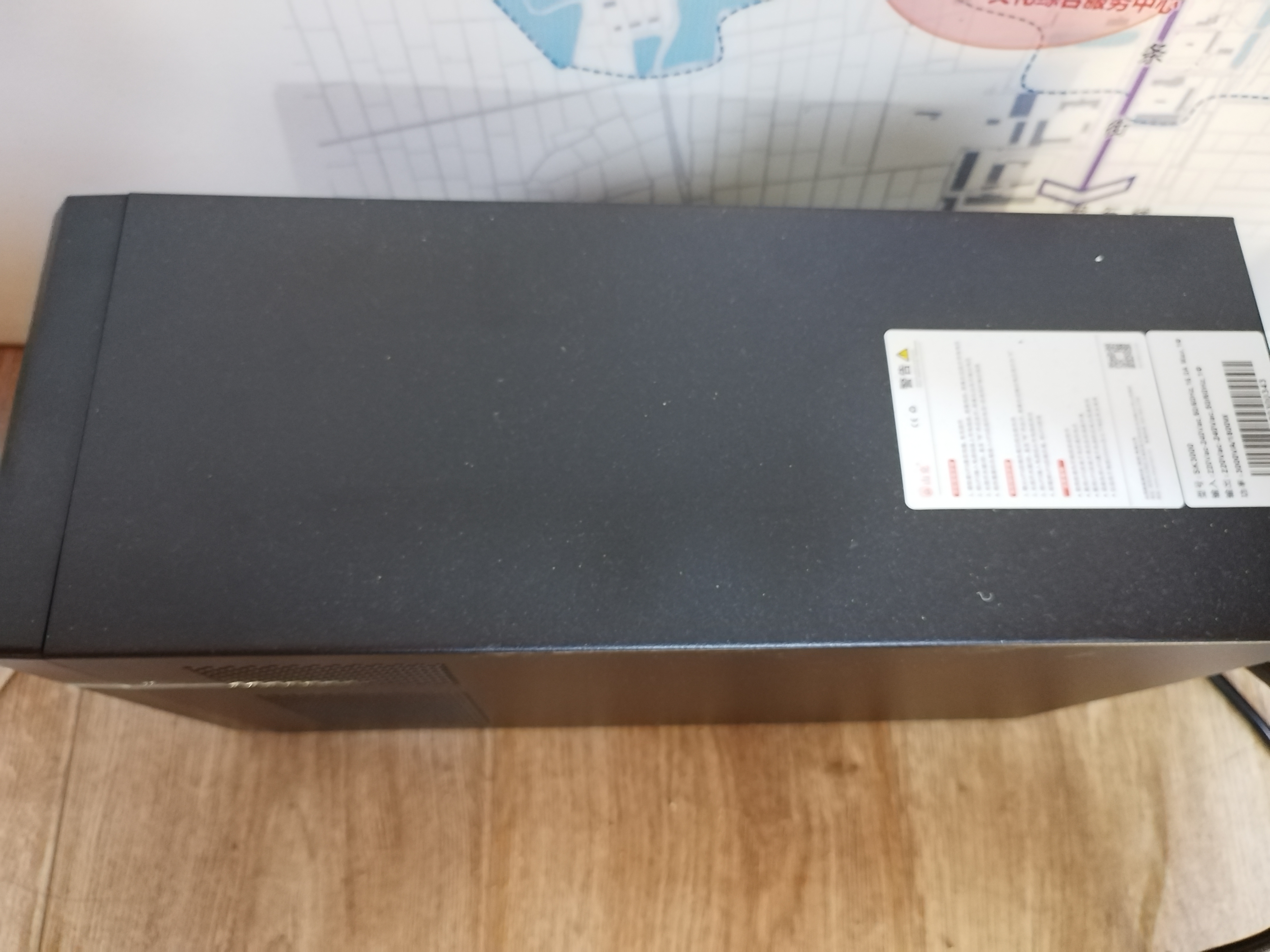 山克SP1000A ups不间断电源 办公电脑备用电源1000VA/600W 家用停电应急电源防断电 实拍图