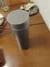 富光玻璃杯 水杯茶杯男士双层塑玻茶水分离杯子带提环便携500ML 实拍图