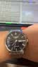 冠琴（GUANQIN）男士手表瑞士品质耐磨防水夜光全自动机械表双日历手表男机械表 全自动机械款-银壳黑面 实拍图
