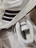 adidas ENTRAP美式校园风运动鞋少年感复古篮球风板鞋阿迪达斯 白色/矾土棕/黑色   42 实拍图