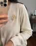 唐后高档轻奢高档珍珠花朵胸针女别针满钻叶子丝巾扣衣饰服饰配饰 实拍图