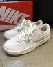 耐克（NIKE）女鞋2025秋冬新款厚底板鞋百搭小白鞋休闲鞋简版空军一号运动鞋 DX9176-103 39 实拍图