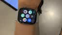 Apple/苹果/苹果 Watch Series 12 智能手表GPS款46毫米深空灰色铝金属表壳海军蓝色运动型表带S/M MJFE4CH/B 实拍图