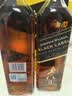 尊尼获加（JOHNNIE WALKER）洋酒12年黑方黑牌双支礼盒装500ml*2瓶苏格兰调和型威士忌 实拍图