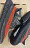 阿迪达斯  Yeezy 350椰子经典灰橙 春秋透气运动鞋女 GW1229  36 实拍图