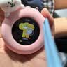 听力熊Mooni M1儿童AI对话智能玩具ai陪伴机器人电话手表英语ai口语陪练机故事机熏听定位男女孩礼物粉色 实拍图