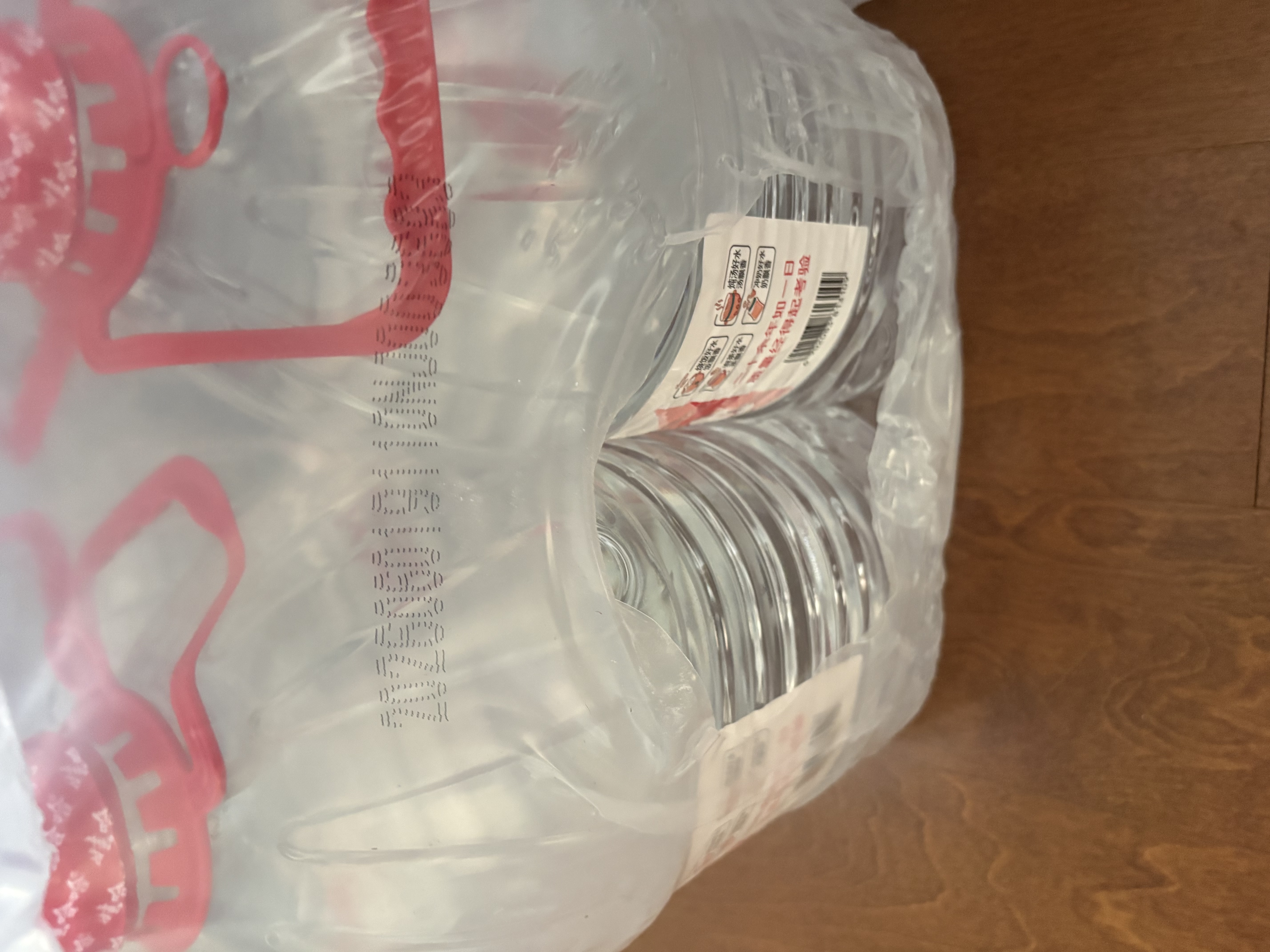 娃哈哈纯净水5.5L*4桶 塑膜装 加量装大桶装水 泡茶冲奶粉 娃哈哈饮用水 实拍图