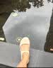 迪卡侬（DECATHLON）凉鞋女洞洞鞋夏平底包头凉鞋沙滩鞋涉水鞋柔软舒适SBT 米色 39 -40码-女款 实拍图