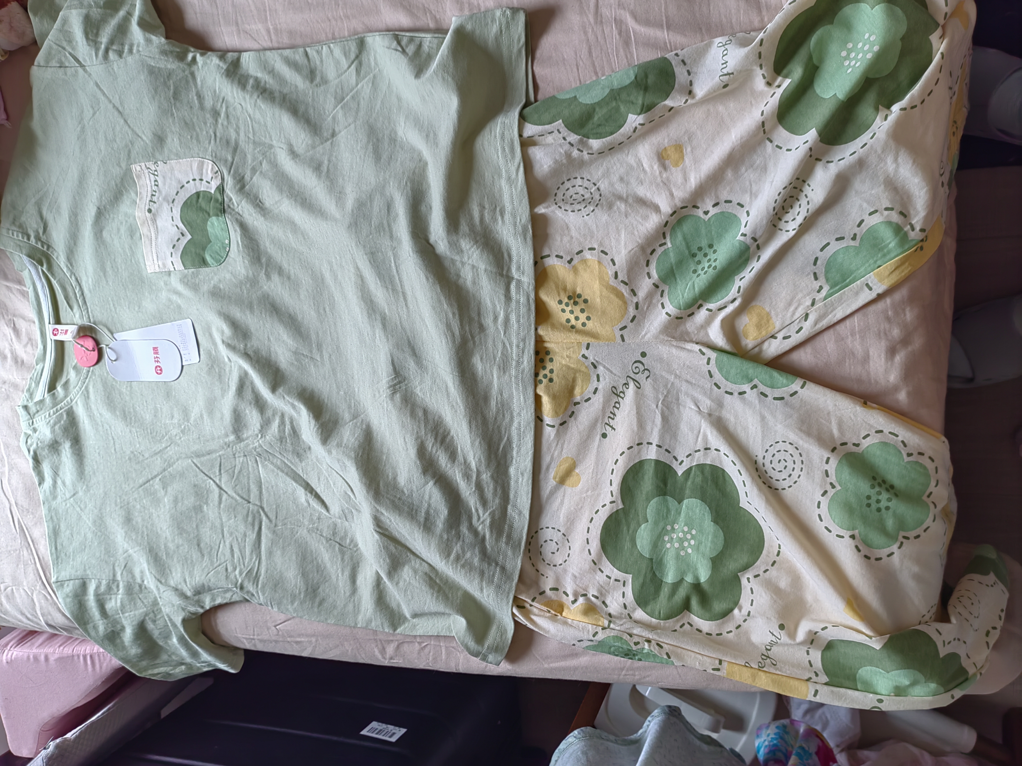 芬腾睡衣女100%纯棉夏季薄款可外穿高级感家居服软棉棉 实拍图
