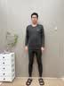 猫人德绒发热羽绒蚕丝男士保暖内衣男无痕羊绒秋衣秋裤套装26年新款 实拍图