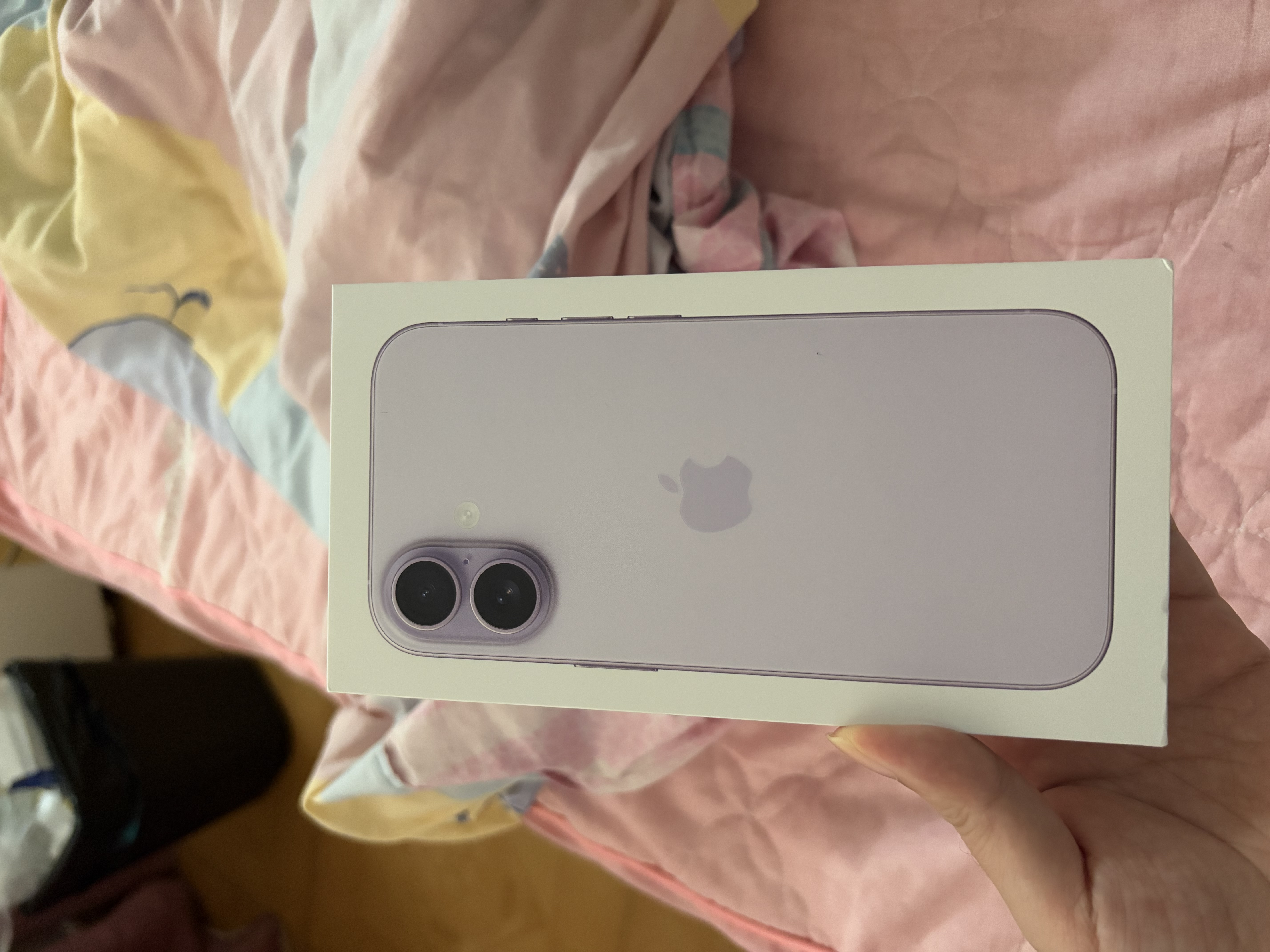 Apple/苹果/苹果 iPhone 17 512GB 薰衣草紫色 支持移动联通电信5G 双卡双待手机 实拍图