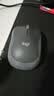 罗技（Logitech）M185鼠标 无线鼠标 办公鼠标 对称鼠标 黑色灰边 带无线2.4G接收器 实拍图