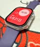 Apple/苹果/苹果 Watch S11 智能手表GPS款46毫米银色铝金属表壳雾紫色运动型表带M/L MEVX4CH/B 实拍图