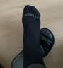 迪卡侬（DECATHLON）透气吸汗袜子运动袜高帮棉袜柔软舒适男女长袜 RS160-商务黑色-3双装 【43-46】(鞋码43/44/45/46) 实拍图
