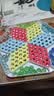 跳跳棋益智儿童小学生专用大人老式飞行棋二合一玻璃弹珠棋盘跳棋 (升级加厚款)60颗经典弹珠跳棋丨六角棋盘 实拍图