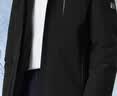 海澜之家三防鹅绒羽绒服男【充绒88-118g】极光系列连帽石墨烯外套男冬季 实拍图