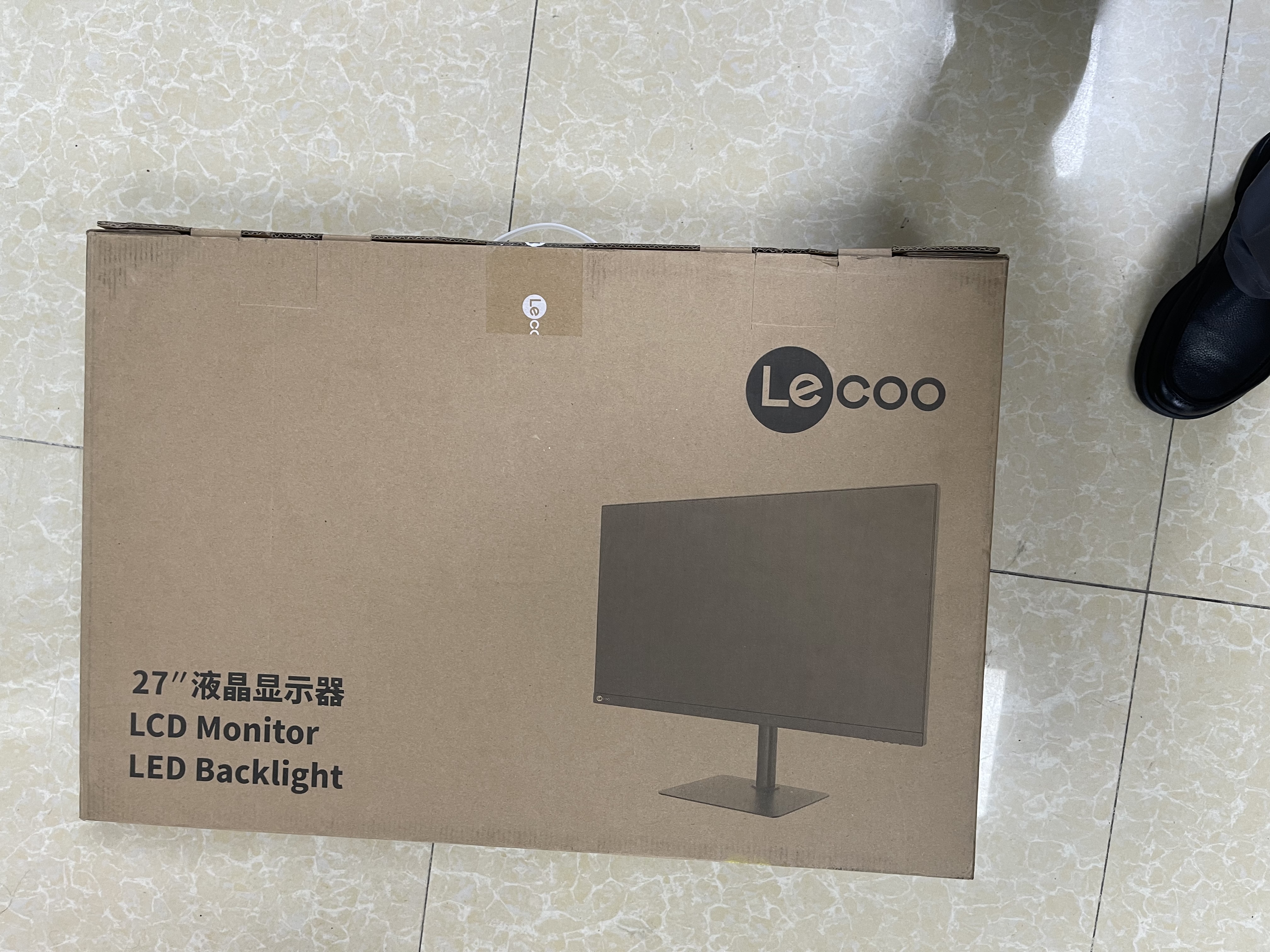 Lecoo联想来酷27英寸2K IPS 100Hz HDR 广色域 爱眼低蓝光 办公家用电脑显示器 升降旋转支架 M2721QL 实拍图