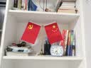 易利丰（elifo）中国国庆节办公桌面党旗国旗摆件办公室小红旗带底座小国旗会议桌旗子桌上五星红旗帜会议室桌摆台 实拍图