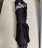 天堂伞 加大雨伞三折 经典商务伞格纹10骨加大雨伞男女 黑色 实拍图