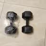 艾美仕（AiMeiShi）哑铃男士健身家用器材女练臂肌一对六角包胶亚玲环保套装组合学生 20KG 一副（左右手各10公斤） 实拍图