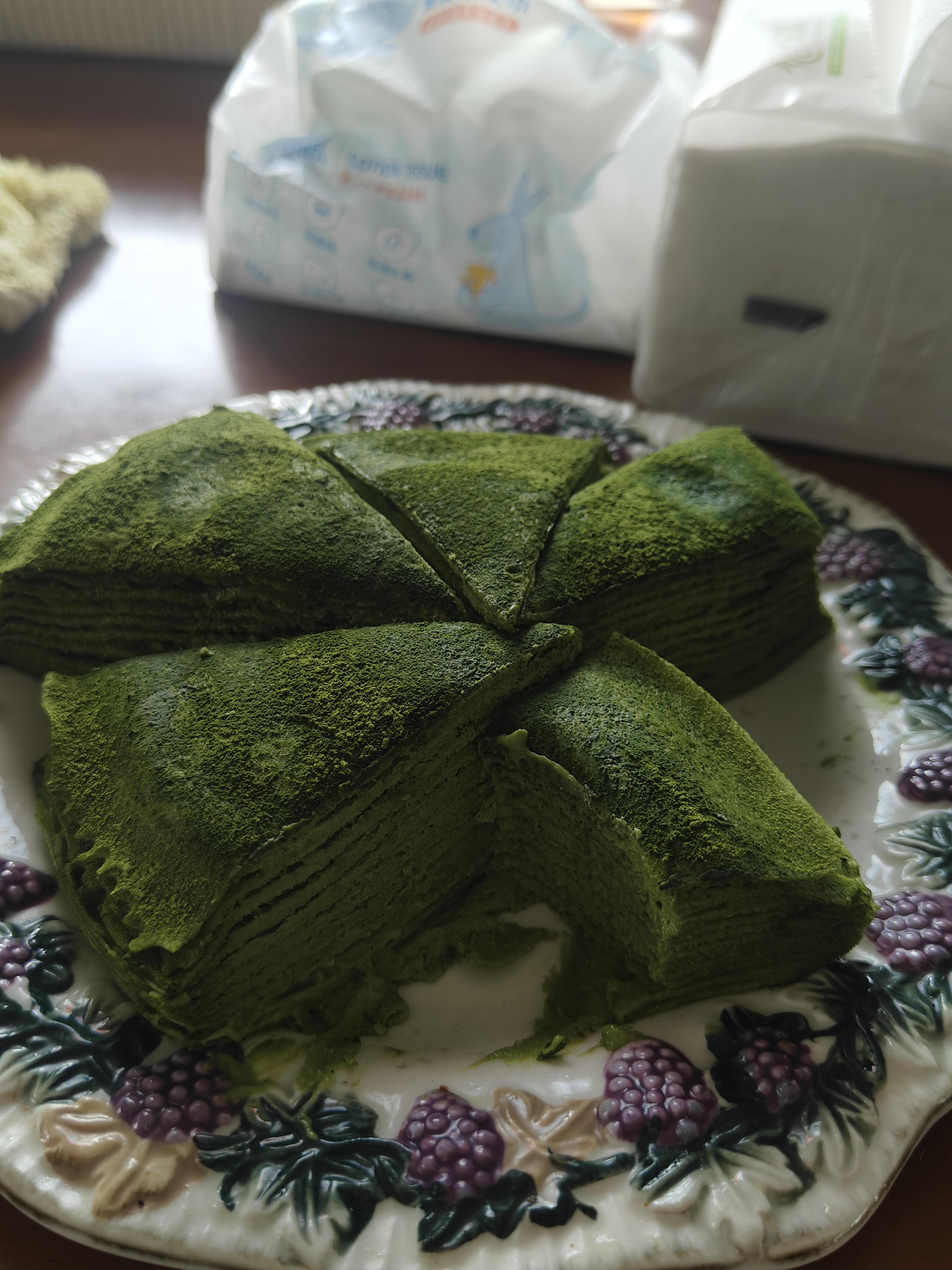 鲜京采26年5月新款 抹茶千层蛋糕400g6寸迭代焕新升级 实拍图