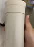 膳魔师（THERMOS）保温杯400ml男女士泡茶水杯子大容量学生生日节日礼物TCMV-WH 实拍图