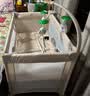 优乐博（ULOP）婴儿床可移动拼接床0-3岁多功能尿布台婴儿床二合一可折叠宝宝床 多功能婴儿床0-3岁宝宝摇篮摇摇床带蚊帐尿布台 婴儿床可折叠可移动拼接大床-晒图送护脊环保椰棕床垫 实拍图