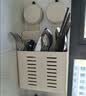 一卫（yweel）筷子收纳盒沥水壁挂式免打孔家用厨房勺子筷子筒筷笼筷子笼置物架 实拍图