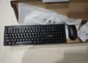 联想（Lenovo）KN210键盘鼠标套装 2.4G无线键鼠套装 全尺寸商务办公  笔记本电脑键盘台式机一体机 黑色 实拍图