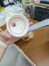 京东京造 水杯 运动大容量儿童吸管杯子学生 【PPSU黄金树脂】轻盈白550mL 实拍图
