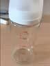 贝亲（Pigeon）玻璃奶瓶宽口径防胀气240ml M号奶嘴 3月+ AA187  实拍图