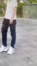回力男鞋秋季透气运动鞋男网面百搭2026新款休闲男士跑步鞋软底鞋子男 白雾霾蓝 42 (260mm) 男码 实拍图