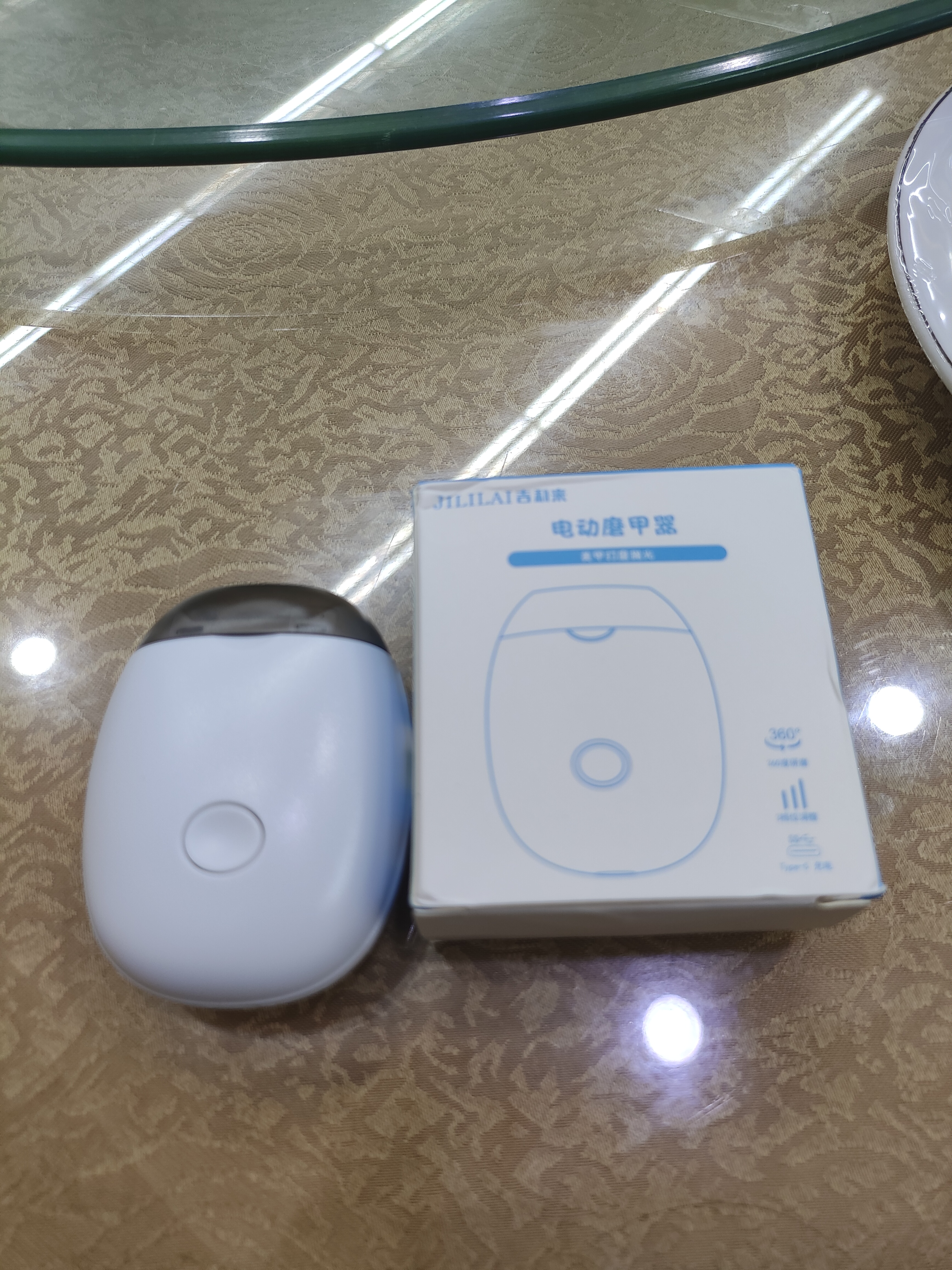 新款电动指甲刀宝宝磨甲器家用全自动修甲快充儿童磨甲器升级电动指甲刀手脚两用静音宝宝 【活动专项】电动磨甲器 1个装（新老款混发） 实拍图