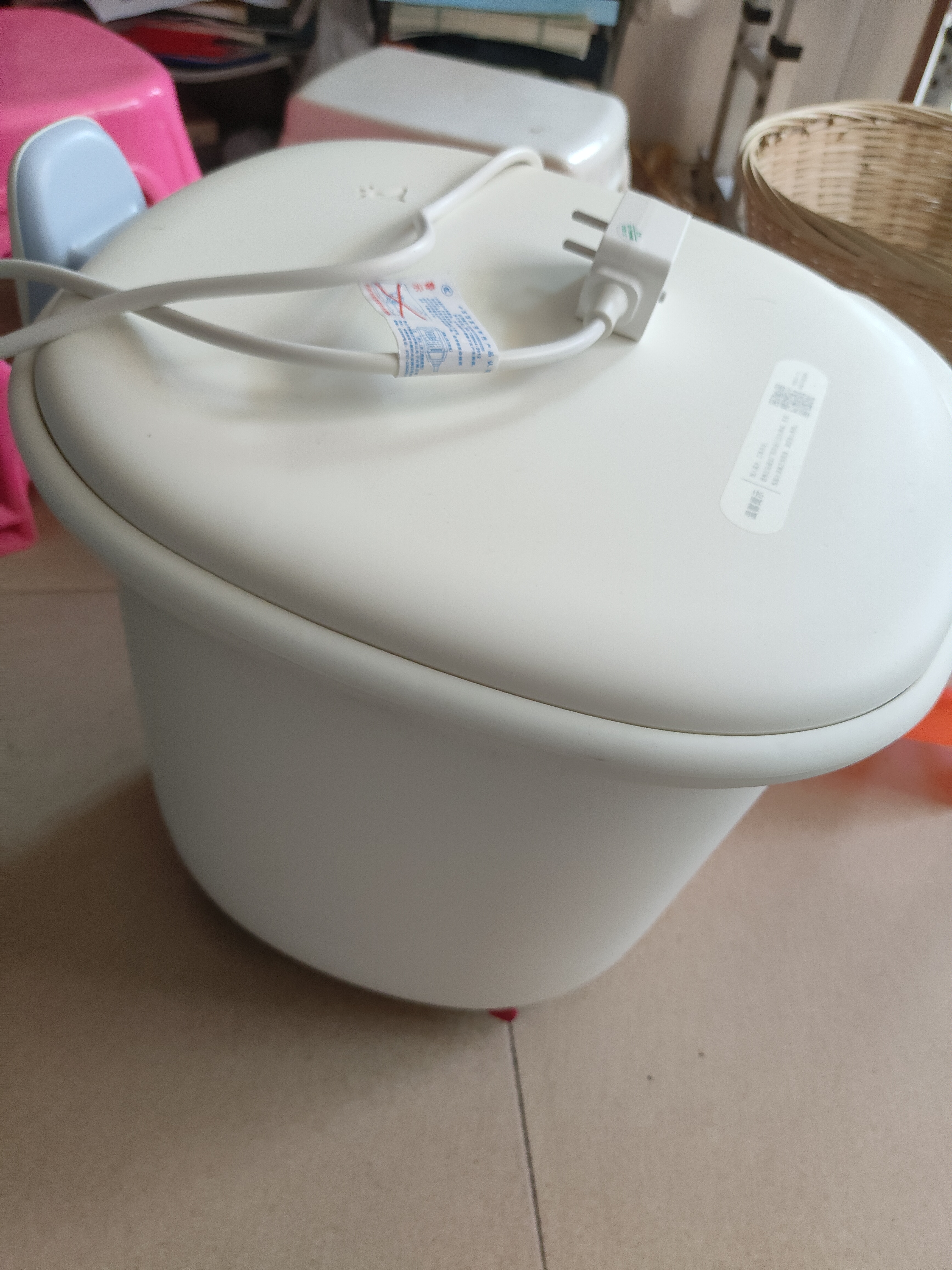 蓓慈(beici)泡脚桶杀菌足浴盆自动加热按摩理疗洗脚盆足浴桶父母长辈男女友生日礼物M1Pro 实拍图