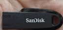 Sandisk闪迪128GB USB3.2 U盘 CZ550黑色 读速100MB/s 安全加密 数据恢复 学习办公电脑车载 高速大容量优盘 实拍图