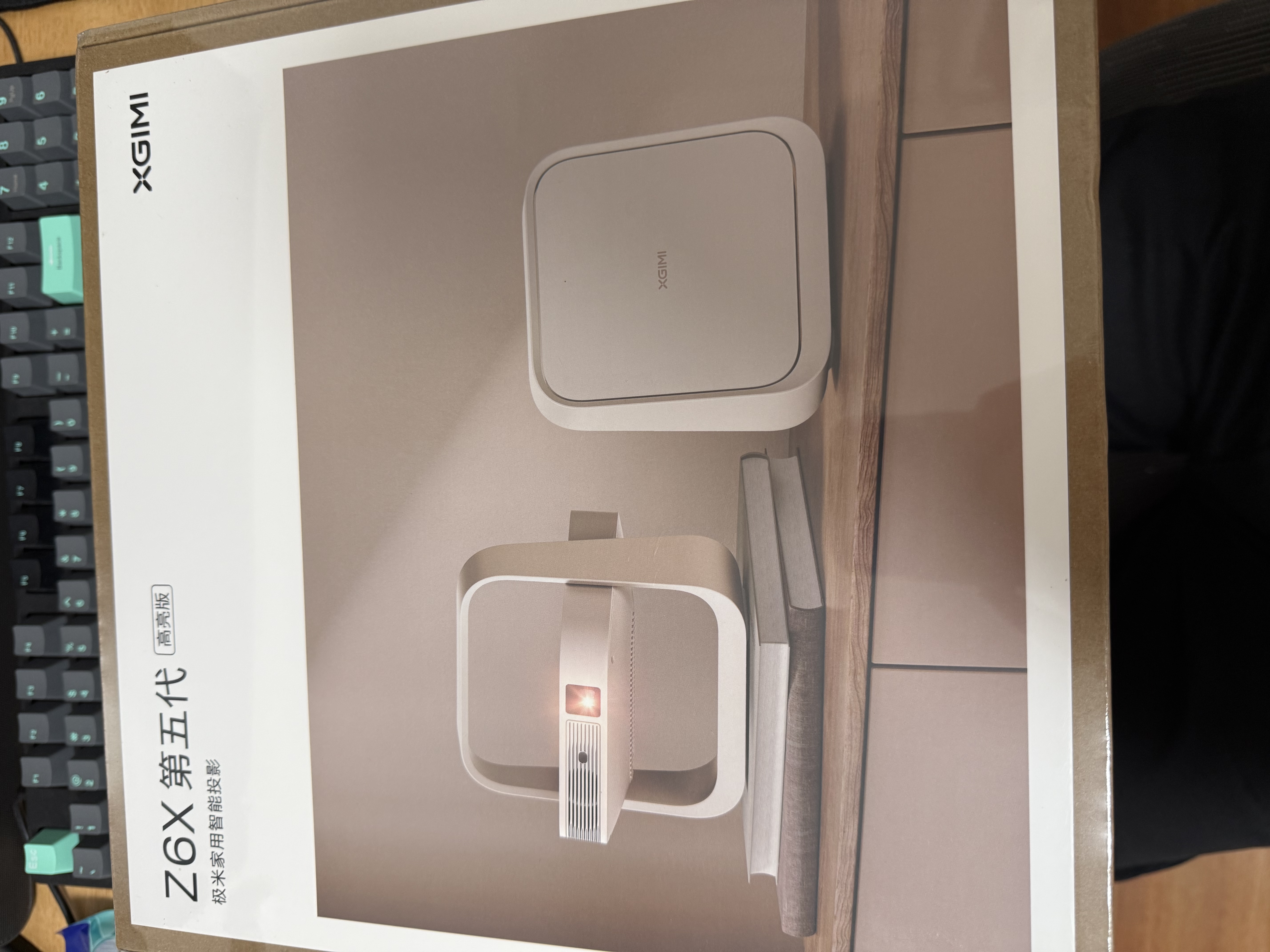 极米（XGIMI）Z6X 第五代 高亮版升级 700CVIA 轻薄智能家用投影仪办公会议无线投屏 1080P家庭影院 国家补贴 实拍图