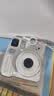 INSTAX富士instax立拍立得 一次成像相机 miniSE（mini7+升级款）白色 实拍图