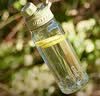 希乐（cille）塑料水杯大容量夏季男女学生运动便携tritan茶水分离杯子860ml 实拍图