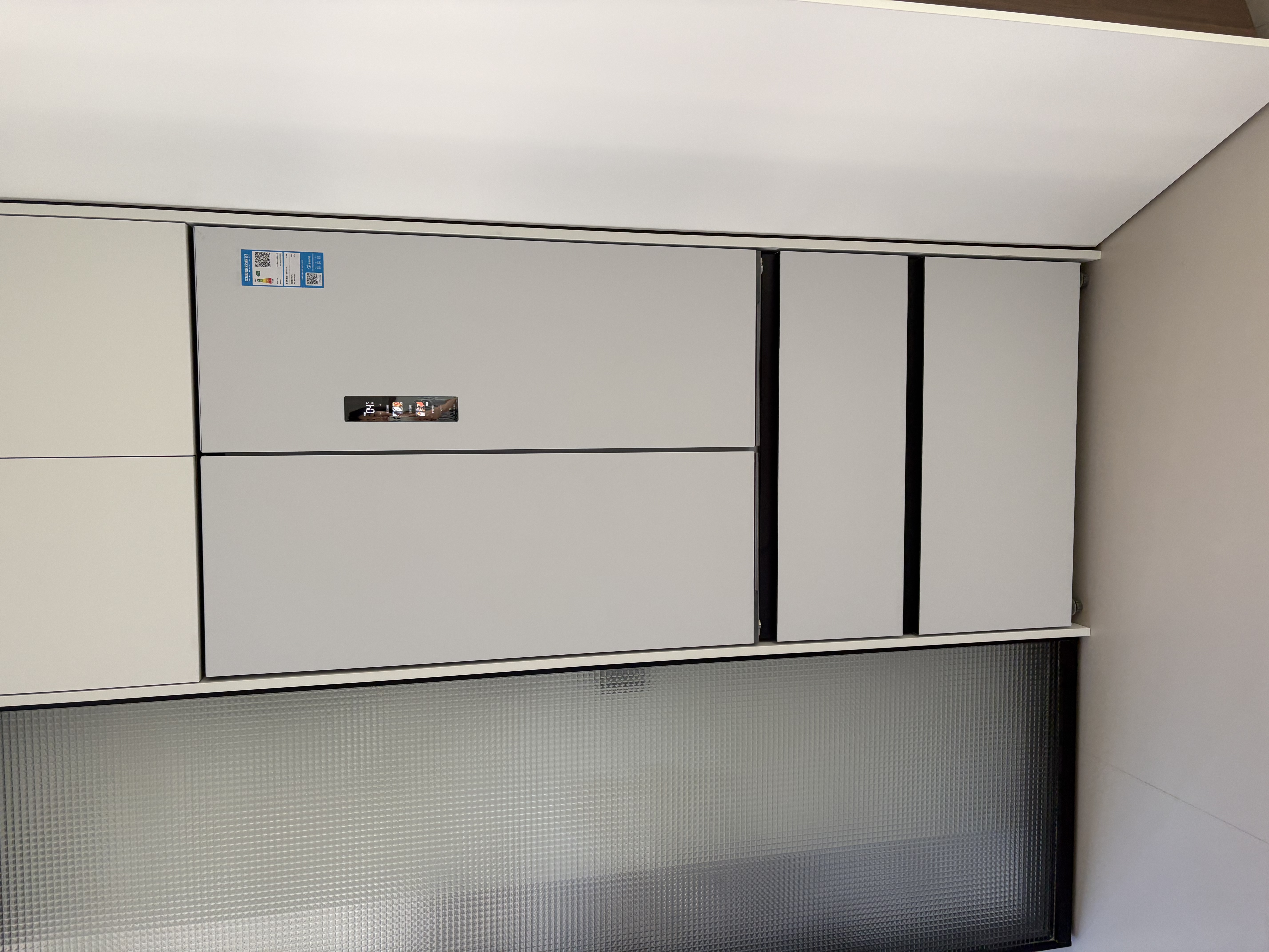 美的安睡M60小机皇520L法式四开门冰箱双系统2.0超薄零嵌入式一级能效无霜BCD-520WUFPZM(E)白 实拍图