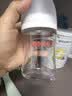 贝亲（Pigeon）玻璃奶瓶宽口径防胀气160ml S号奶嘴 1月+ AA186  实拍图