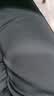 罗蒙（ROMON）休闲裤男四季潮流西裤中青年宽松通勤商务弹力百搭裤子 黑35 实拍图