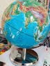 北斗分层设色地形地球仪初高中教学地图高清发光大号立体台灯中文学生用3d立体家居摆件ARG2334 实拍图