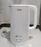 美的（Midea）电热水壶烧水壶钛材质2200W速沸恒温水壶彩钢外壳调奶器自动断电2L大容量2026新款MK-SH20M127-T 实拍图