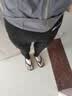 笙格儿 保暖裤秋裤女德绒双面加绒秋冬线裤可外穿无痕高腰显瘦打底裤女 黑色 L(105-130斤） 实拍图